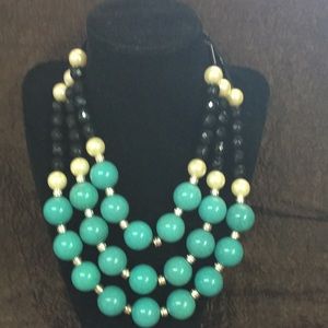 Avon Colorful Multi Strand Necklace